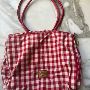 Moschino vintage purse!! Red and white!!